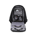 Σακίδιο Anti-Theft με Θήκη Laptop 13'' Amber Μαύρο AM2008