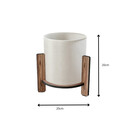 Φωτιστικό Επιτραπέζιο Pine Megapap e27 mdf Χρώμα Καρυδί - Κρεμ Ø20x20εκ. Φωτιστικό Επιτραπέζιο Pine Megapap e27 mdf Χρώμα Καρυδί - Κρεμ Ø20x20εκ.