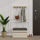 Έπιπλο Εισόδου Boby Megapap Χρώμα Travertine 80x35x42εκ.