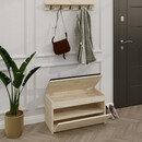 Έπιπλο Εισόδου Boby Megapap Χρώμα Travertine 80x35x42εκ.