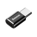 Baseus Μετατροπέας Microusb σε usb-c (Μαύρο)