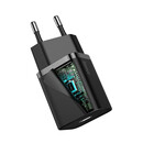 Baseus Γρήγορος Φορτιστής Super si 1c 20w (Μαύρο)