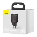 Baseus Γρήγορος Φορτιστής Super si 1c 20w (Μαύρο)