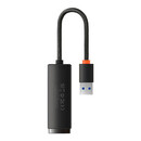 Baseus Αντάπτορας Δικτύου Lite Series usb σε Rj45 (Μαύρο)