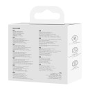 Baseus Ασύρματα Ακουστικά tws Bowie Wm02 (Λευκό)