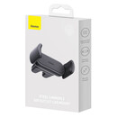 Baseus Βάση Κινητού για το Αυτοκίνητο Steel Cannon 2 για Τοποθέτηση Στους Αεραγωγούς (Μαύρο)