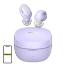 Baseus Ασύρματα Ακουστικά tws Bowie Wm01 (Λιλά)