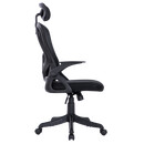 A8982 ΜΑΥΡO MESH ΠΟΛΥΘΡΟΝΑ ΓΡΑΦΕΙΟΥ