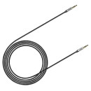 Baseus Καλώδιο Ήχου Yiven Mini Jack 3.5mm Aux, 1m (Μαύρο/ασημί)