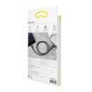 Baseus Καλώδιο usb σε Lightning Cafule 2.4a 0.5m (Γκρι/μαύρο)