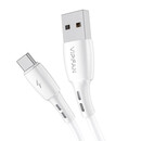 Usb to usb-c Cable Vfan Racing X05, 3a, 2m (White)
