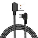 Usb to Lightning Cable, Mcdodo ca-4679, Angled, 3m (Black)