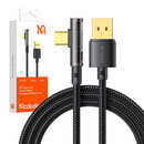 Usb to usb-c Prism 90 Degree Cable Mcdodo ca-3380, 6a, 1.2m (Black)