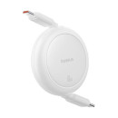Baseus Free2pull Mini usb-c to usb-c usb Cable, 60w, 1, (White)