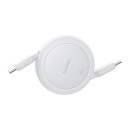 Baseus Free2pull Mini usb-c to usb-c usb Cable, 60w, 1, (White)