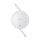 Baseus Free2pull Mini usb-c to usb-c usb Cable, 60w, 1, (White)