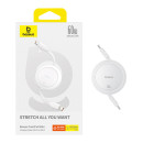 Baseus Free2pull Mini usb-c to usb-c usb Cable, 60w, 1, (White)