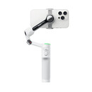 Insta360 Flow 2 Pro Creator Bundle (White) A.I. Powered Gimbal Stabilizer for Smartphone