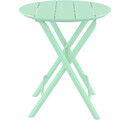 HELEN OPALINE GREEN Φ60X74εκ. ΤΡΑΠΕΖΙ ΠΤΥΣ/ΝΟ ΠΟΛ/ΝΙΟΥ