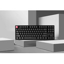 Keychron K8 V2 (K8X-J3) QMK Wireless Mechanical Keyboard Brown Switch HotSwap RGB 80% US Lay Alum