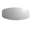 Καθρέπτης Τοίχου Luna Megapap Χρώμα Μαύρο 120x2x52εκ.