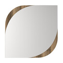 Καθρέπτης Τοίχου Lava Μegapap Χρώμα Καρυδί 70x2,2x70εκ. Καθρέπτης Τοίχου Lava Μegapap Χρώμα Καρυδί 70x2,2x70εκ.