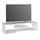 Έπιπλο Τηλεόρασης Επιτοίχιο Perry Megapap Χρώμα Λευκό 120x29,6x25,6εκ.