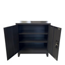 Φοριαμός ArteLibre GONDOLIN Γκρι Μέταλλο 90x40x91cm