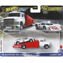 Mattel hot Wheels: Premium car Culture Team Transport - '66 Porsche 906 Carrera 6 Carry on (Hrv47)