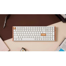 Keychron K4 HE (K4H-Q1) Special Wood Edition White Wireless Magnetic Hall Effect RGB Keyboard 96% US