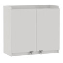 Ντουλάπι Κουζίνας - Μπάνιου Altay i Megapap Χρώμα Λευκό 97,8x44,1x91,5εκ.