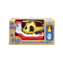 Green Toys: Rescue Boat With Helicopter (Rbh1-1155)