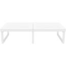 MYKONOS ΤΡΑΠΕΖΙ WHITE 130X65X33εκ. ΠΟΛ/ΝΙΟΥ