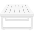 MYKONOS ΤΡΑΠΕΖΙ WHITE 130X65X33εκ. ΠΟΛ/ΝΙΟΥ