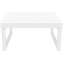 MYKONOS ΤΡΑΠΕΖΙ WHITE 65X65X33εκ. ΠΟΛ/ΝΙΟΥ