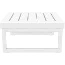 MYKONOS ΤΡΑΠΕΖΙ WHITE 65X65X33εκ. ΠΟΛ/ΝΙΟΥ