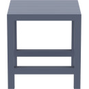 VEGAS BAR DARK GREY 100X100/140εκ. ΕΠΕΚΤ. ΠΟΛ/ΝΙΟΥ