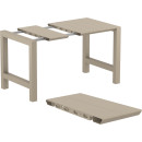 VEGAS BAR TAUPE 100X100/140εκ. ΕΠΕΚΤ. ΠΟΛ/ΝΙΟΥ