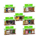 Giochi Preziosi: Minecraft - 3d Toppeez Φιγούρα 3 Pack (Mnc10000)