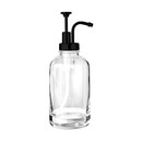 Estia Αντλια Σαπουνιου Purity Γυαλινη 500ml Μαυρη