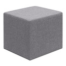 Σκαμπώ Linda Megapap Υφασμάτινο Χρώμα Γκρι 40x40x40εκ.
