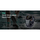 QCY Active GX Watch S12 Black 1,43" AMOLED HD 466x466 Metal Crown & Strap Call HD BT Watch IP68