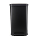 Estia Καδος Απορριματων Flatop Soft Close 70lt ματ Μαυρος