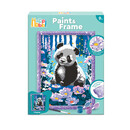 HappiHobbi Paint & Frame Paint by Numbers Dreamy Panda Για Ηλικίες 9+ Χρονών