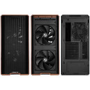 Lian li Lancool 217 Black - Wood Accent - atx pc Case (5 Fans) 2 x 170mm, 1 x 140mm & 2 x 120mm pwm
