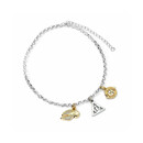 Carat Shop Harry Potter - Charm Bracelet With Three Charms (Hpcb0466)