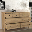 Συρταριέρα - Μπουφές Sabina Megapap Χρώμα Sepet oak 160x50x96εκ.