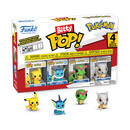 Funko Bitty Pop! 4-Pack: Pokemon - Pikachu, Squirtle, Charmander, Bulbasaur Vinyl Figures