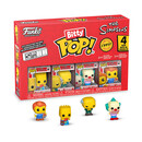 Funko Bitty Pop! 4-Pack: the Simpsons - Bart Simpson, mr. Burns, Krusty the Clown, Lard lad Vinyl Figures