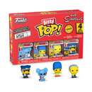 Funko Bitty Pop! 4-Pack: the Simpsons - Itchy, Marge Simpson, moe Szyslak, Chief Wiggum Vinyl Figures